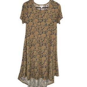 Lularoe High Low T-shirt Dress Size XXS